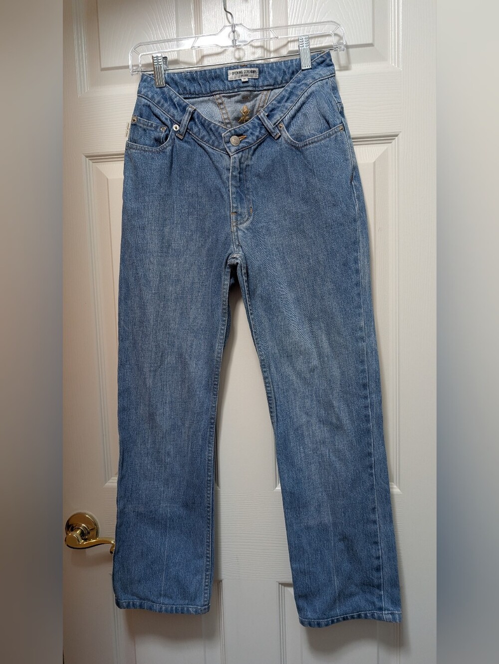 Opening Ceremony Dip Jeans Blue Denim Size 26